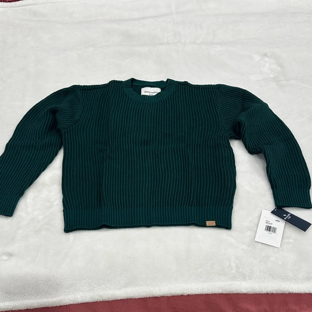 Abercrombie kids green Sweater 11/12 - Picture 1 of 9